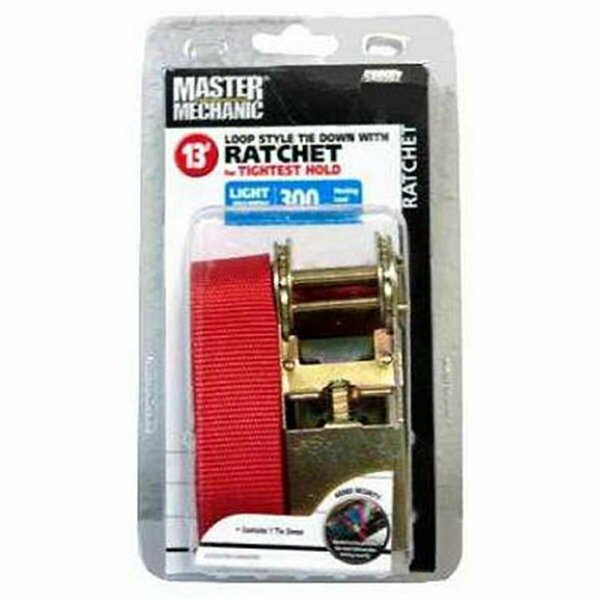 Trade Of Amta Dba Boxer Tools 1 x 13 in. Master Mechanic Loop Ratchet Tie Down 548562